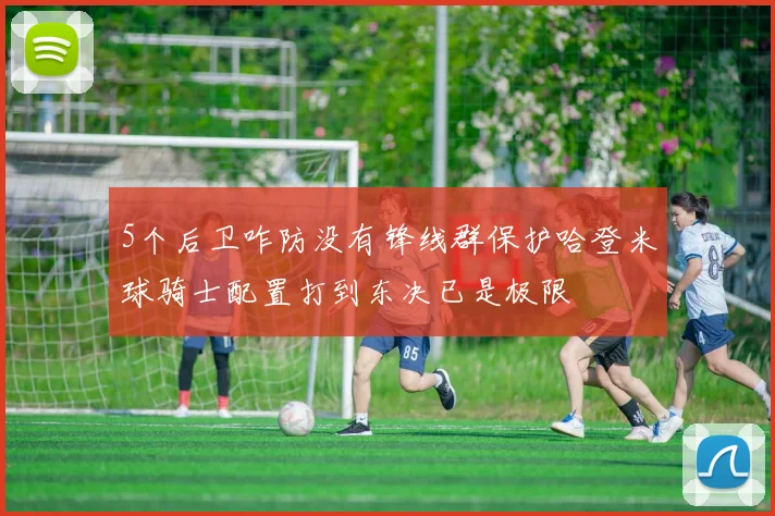 5个后卫咋防没有锋线群保护哈登米球骑士配置打到东决已是极限